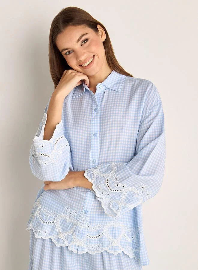 سبلاش فيڤ Pyjama Set Shirt and Pants Viscose